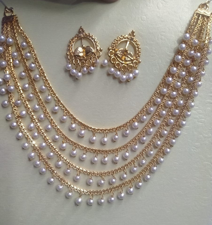 Jewellery Set For Women White