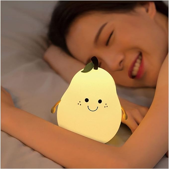 Pear Shaped Night Light, Pear-Shaped Fruit Night Light