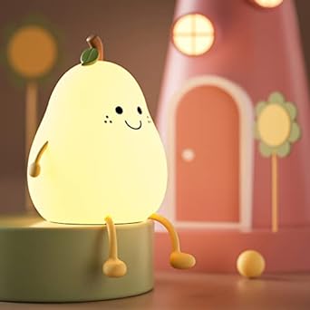 Pear Shaped Night Light, Pear-Shaped Fruit Night Light